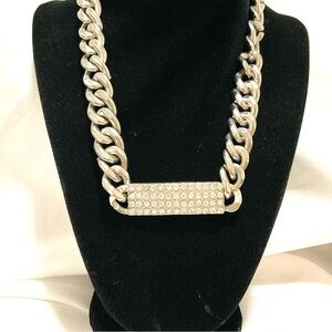 Vintage Light Weight Rhinestone Necklace